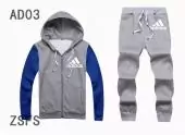 adidas ensemble Trainingsanzug mann coton sport jogging adm345
